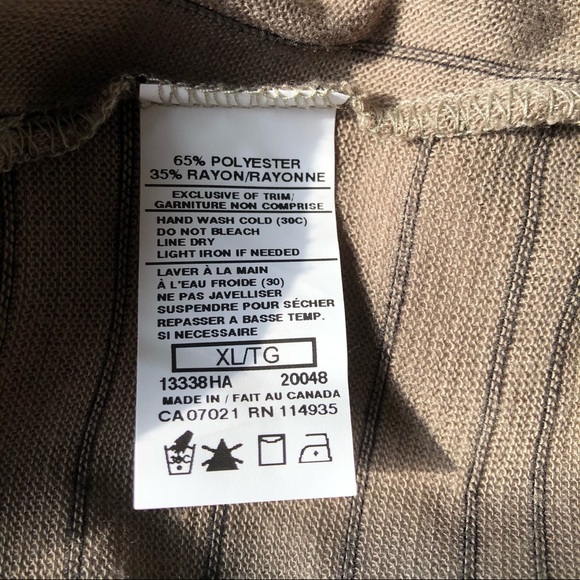 Sand coloured sleeveless sweater - Picture 5 of 5